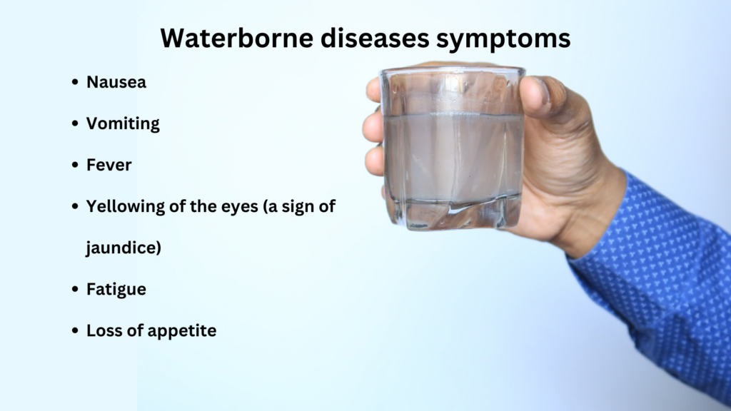 waterborne disease symptoms and prevention