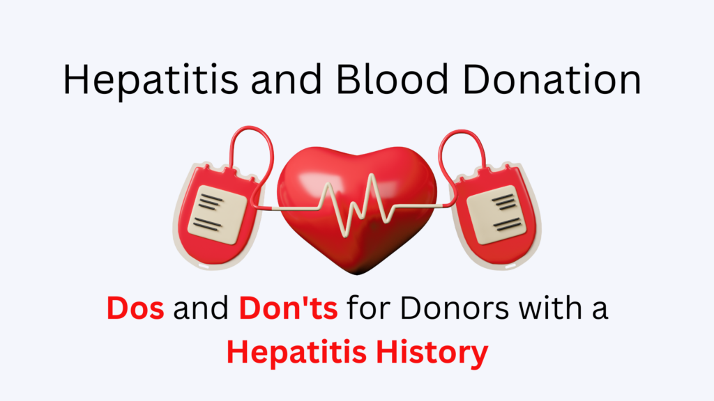 hepatitis and blood donation