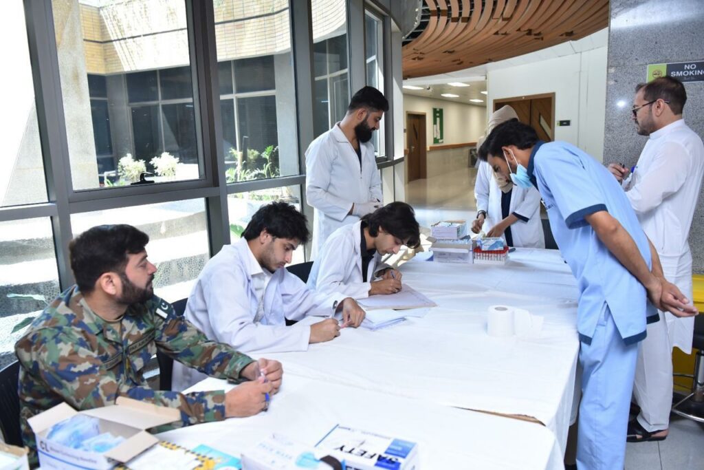 Medical campaign to prevent hepatitis in PAF hospital in collaboration with ISLAMABAD GASTROENTEROLOGY ASSOCIATES 